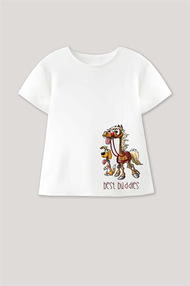 Best Buddies Kız Çocuk Tişört