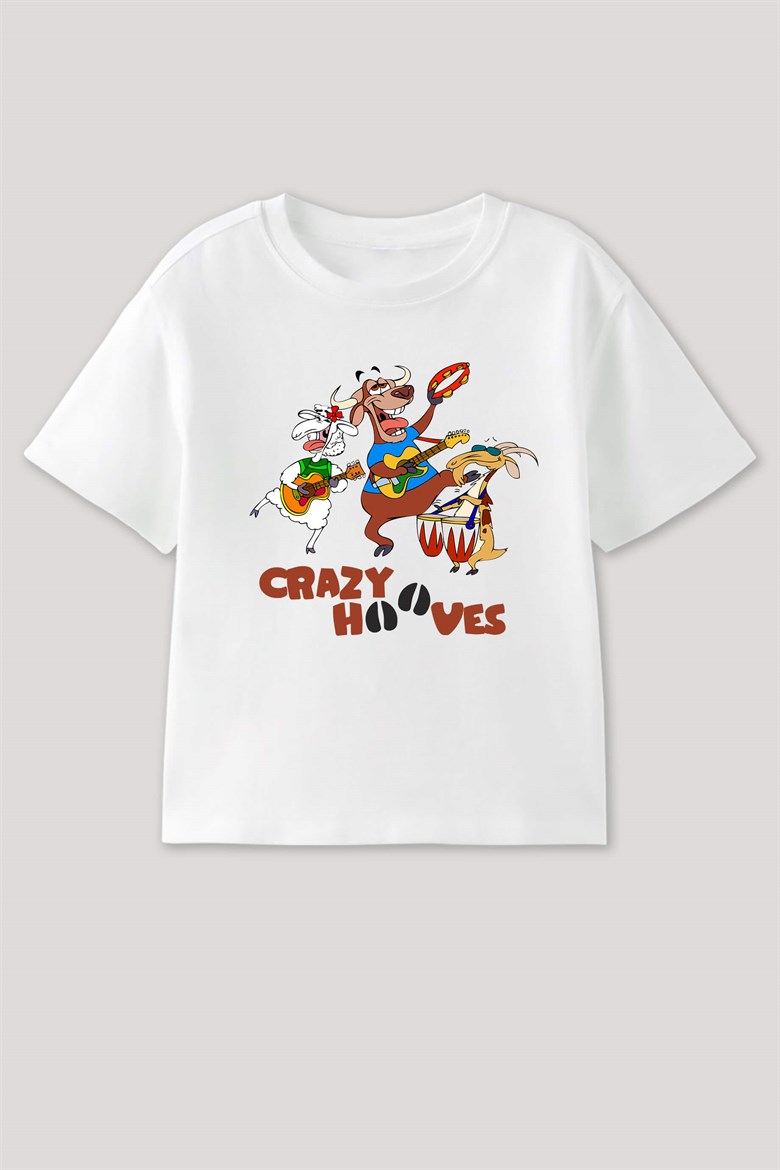 Crazy Hooves Çocuk T Shirt